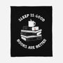 Sleep is Good-none fleece blanket-ducfrench