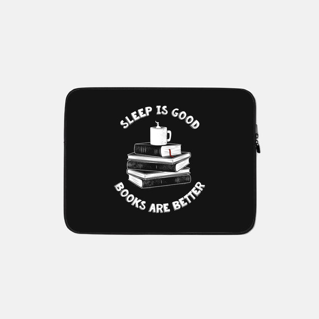 Sleep is Good-none zippered laptop sleeve-ducfrench