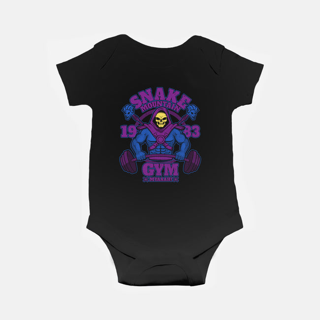 Snake Mountain Gym-baby basic onesie-jozvoz