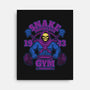 Snake Mountain Gym-none stretched canvas-jozvoz