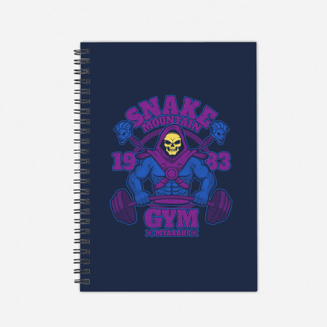 Snake Mountain Gym-none dot grid notebook-jozvoz