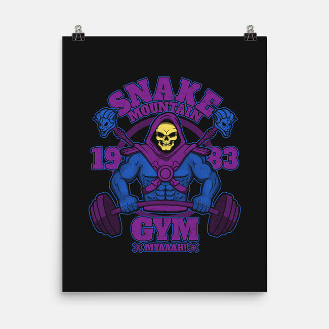 Snake Mountain Gym-none matte poster-jozvoz