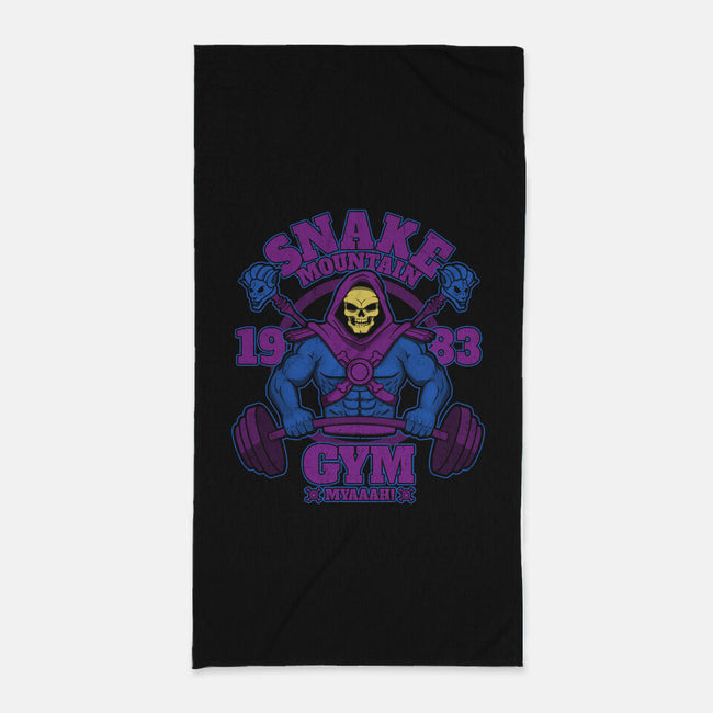 Snake Mountain Gym-none beach towel-jozvoz
