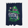 SNOT FINK-none polyester shower curtain-FernandoSala