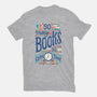 So Many Books-unisex basic tee-risarodil