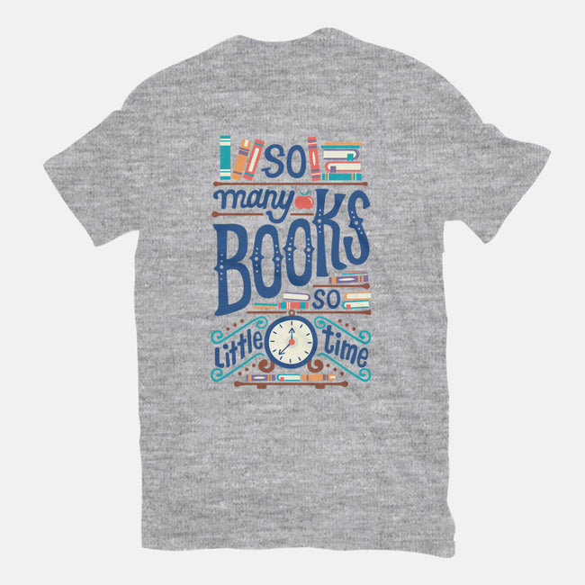 So Many Books-youth basic tee-risarodil