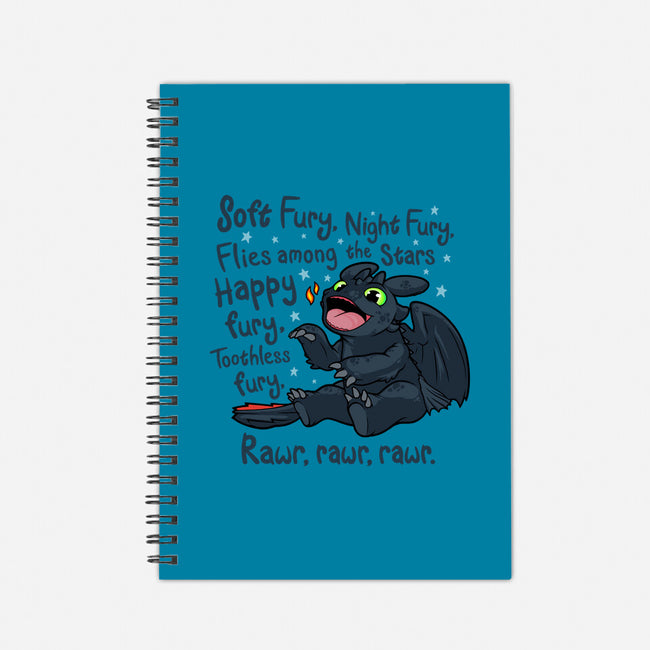 Soft Fury-none dot grid notebook-RebelArt