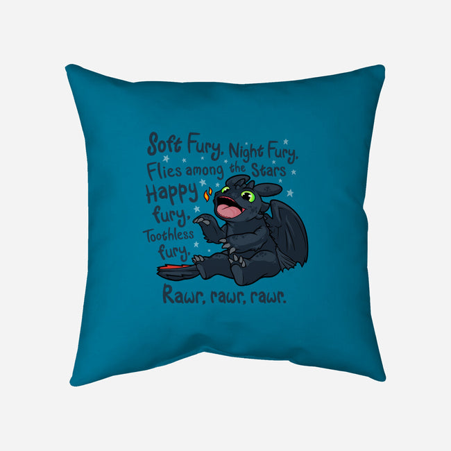Soft Fury-none non-removable cover w insert throw pillow-RebelArt