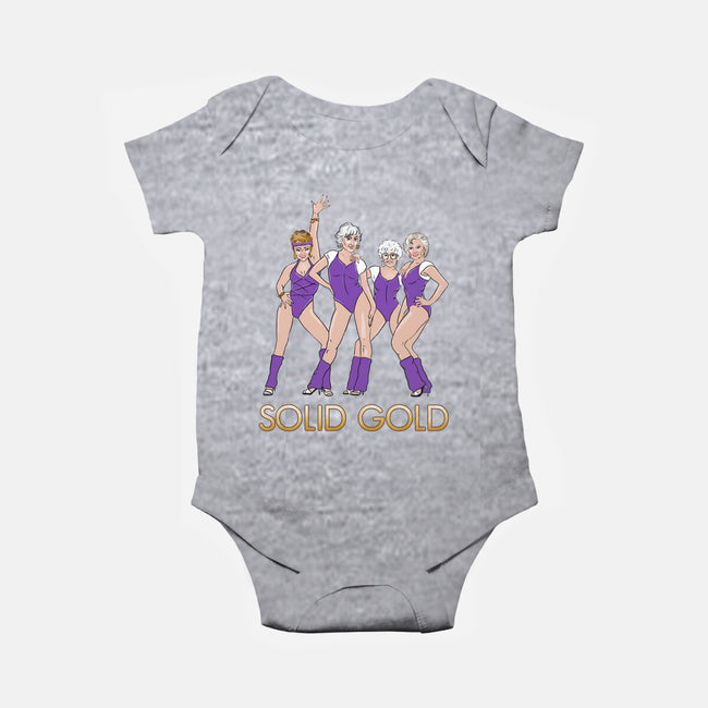 Solid Gold-baby basic onesie-Diana Roberts