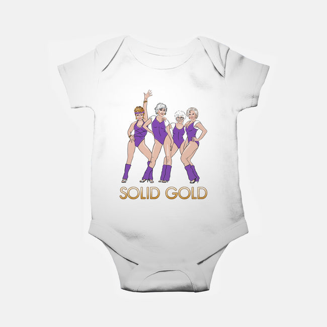 Solid Gold-baby basic onesie-Diana Roberts