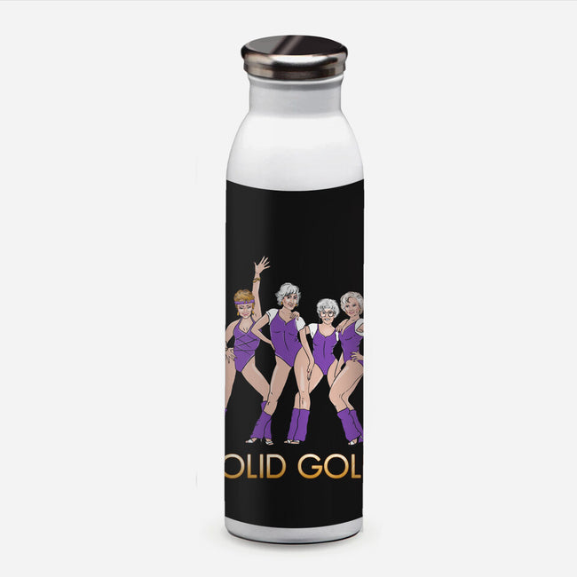 Solid Gold-none water bottle drinkware-Diana Roberts