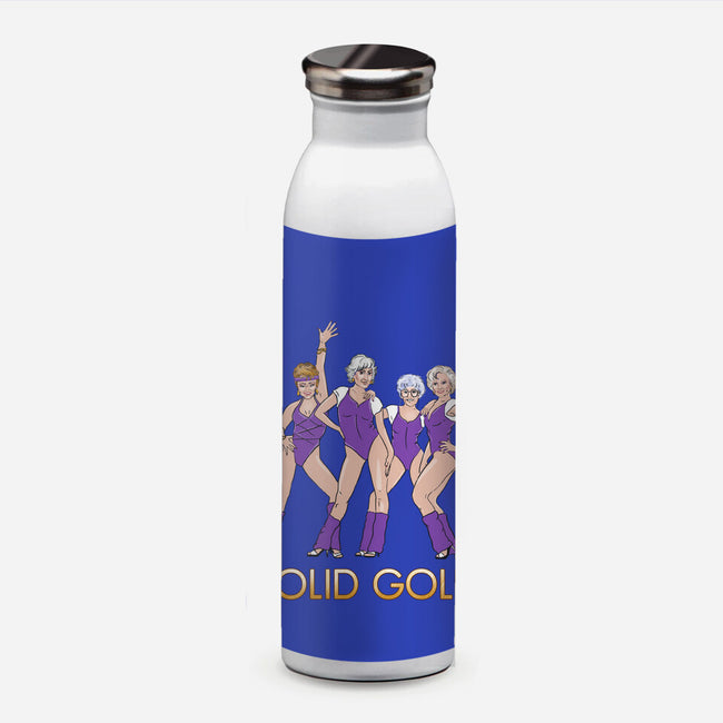 Solid Gold-none water bottle drinkware-Diana Roberts