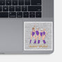 Solid Gold-none glossy sticker-Diana Roberts