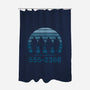 Something Strange?-none polyester shower curtain-manospd