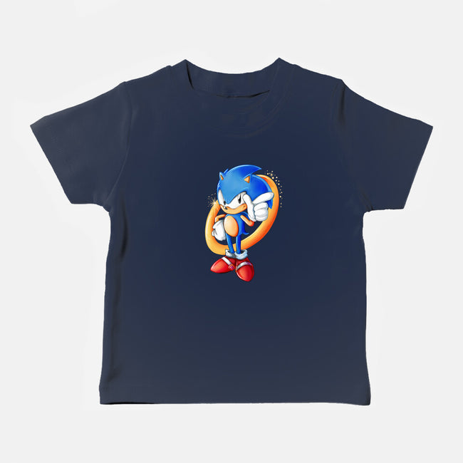 Sonic Sass-baby basic tee-amorias