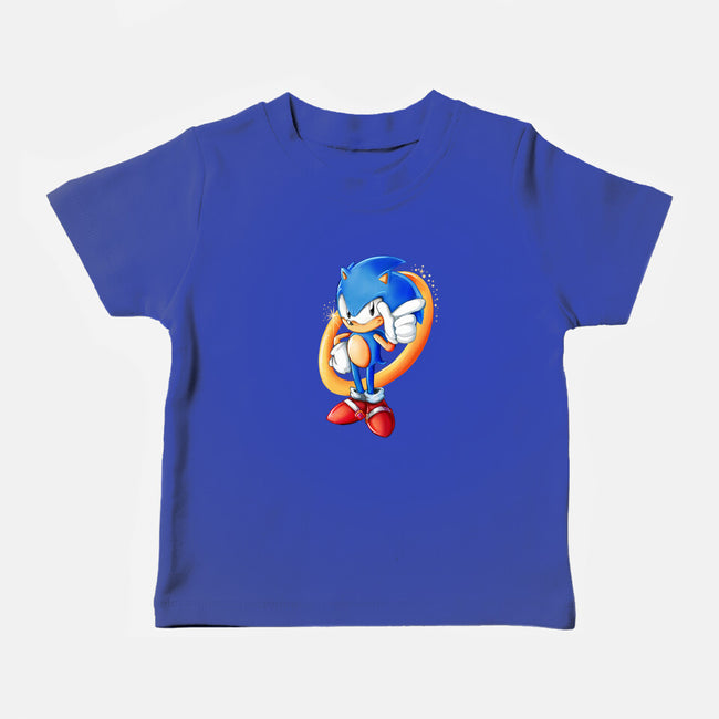 Sonic Sass-baby basic tee-amorias