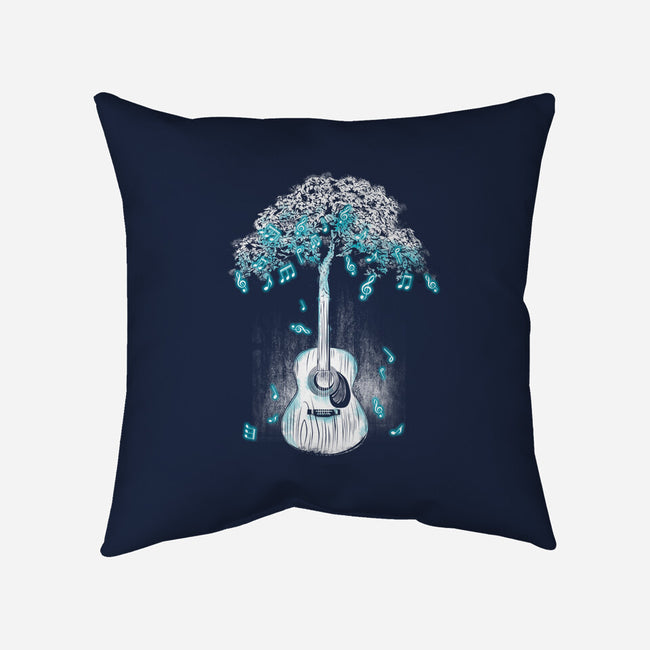 Sound of Nature-none non-removable cover w insert throw pillow-jun087