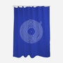 Soundscape-none polyester shower curtain-Gamma-Ray