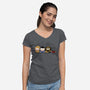 South Trek-womens v-neck tee-Beware_1984