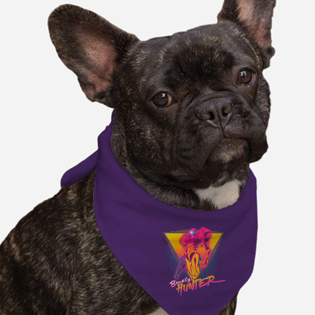 Space Bounty Hunter-dog bandana pet collar-ddjvigo