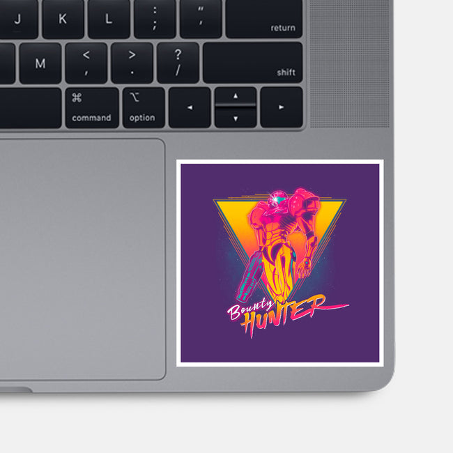 Space Bounty Hunter-none glossy sticker-ddjvigo