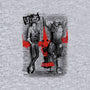 Space Bounty Hunters-baby basic onesie-DrMonekers
