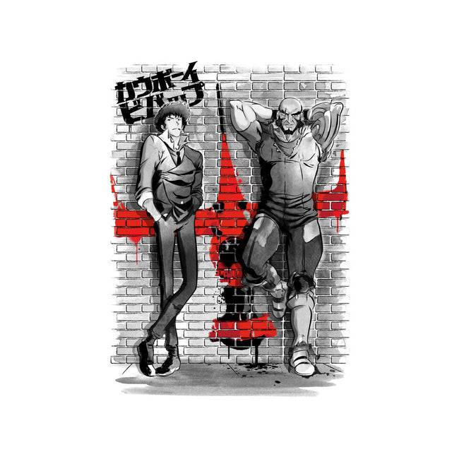 Space Bounty Hunters-none polyester shower curtain-DrMonekers