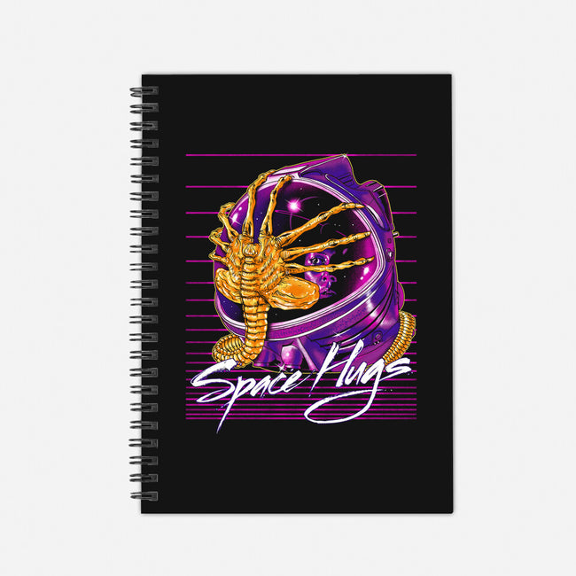Space Hugs-none dot grid notebook-zerobriant