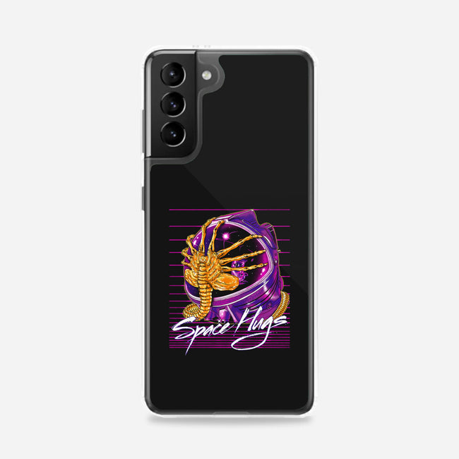 Space Hugs-samsung snap phone case-zerobriant