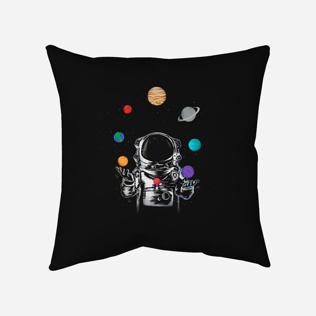 Space Juggler-none removable cover w insert throw pillow-SokolSelmani