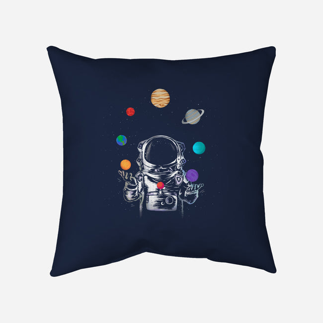Space Juggler-none removable cover w insert throw pillow-SokolSelmani