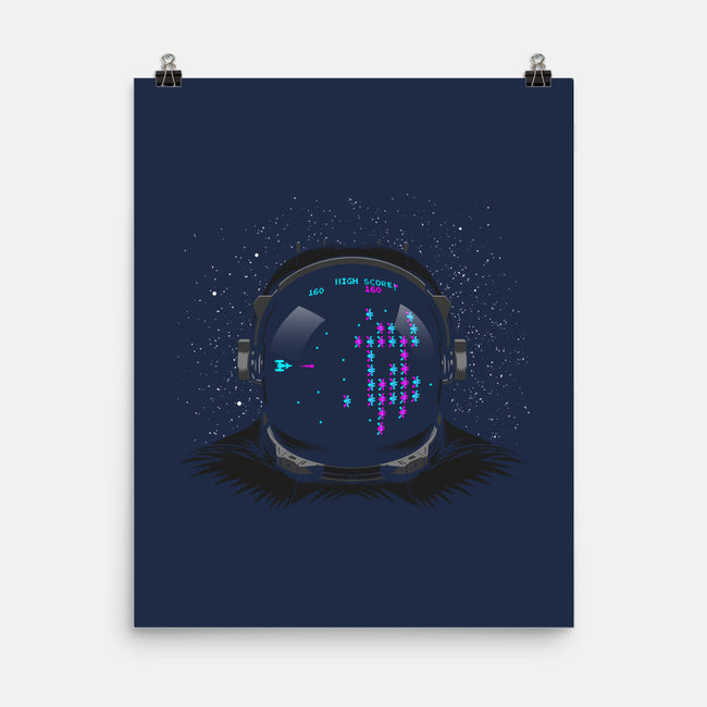 Space Martians-none matte poster-albertocubatas