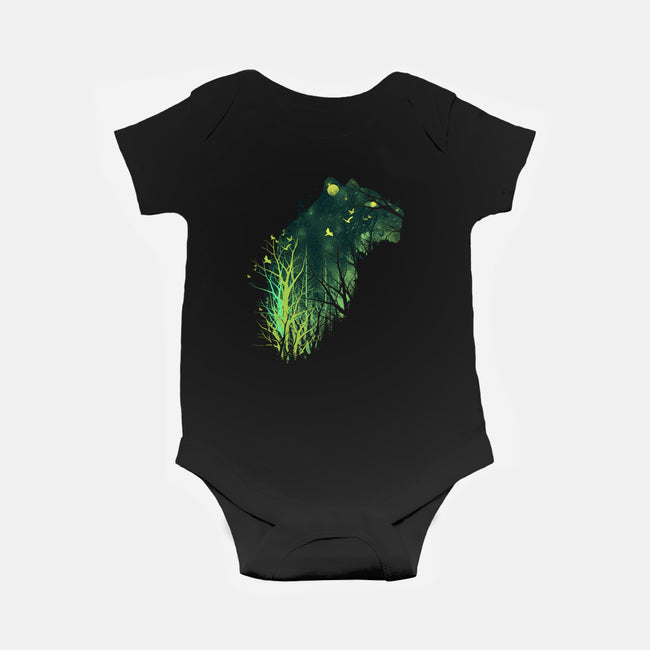 Space Tiger-baby basic onesie-dandingeroz