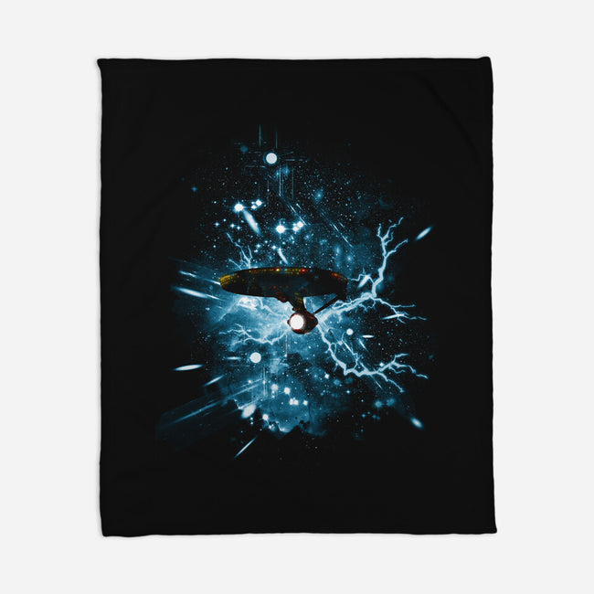 Space Trap-none fleece blanket-Kharmazero