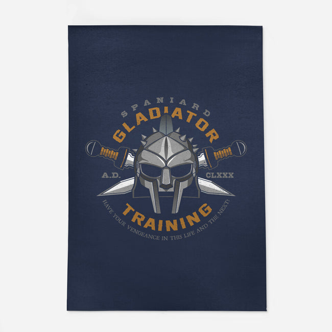 Spaniard Gladiator Training-none outdoor rug-RyanAstle