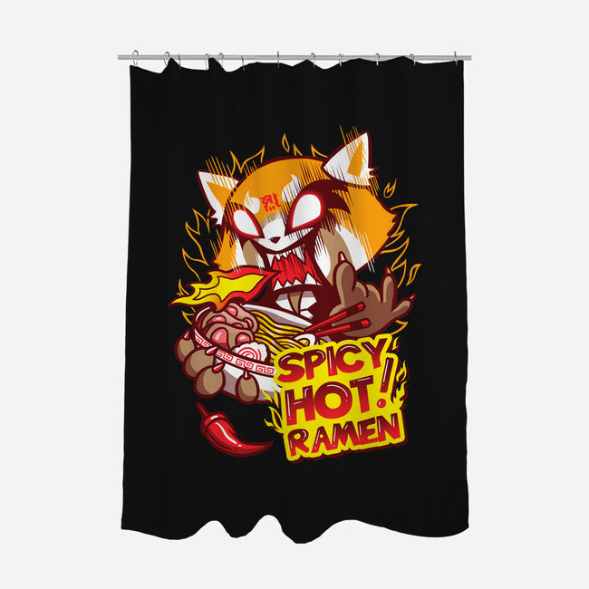 Spicy Comfort Food-none polyester shower curtain-vp021