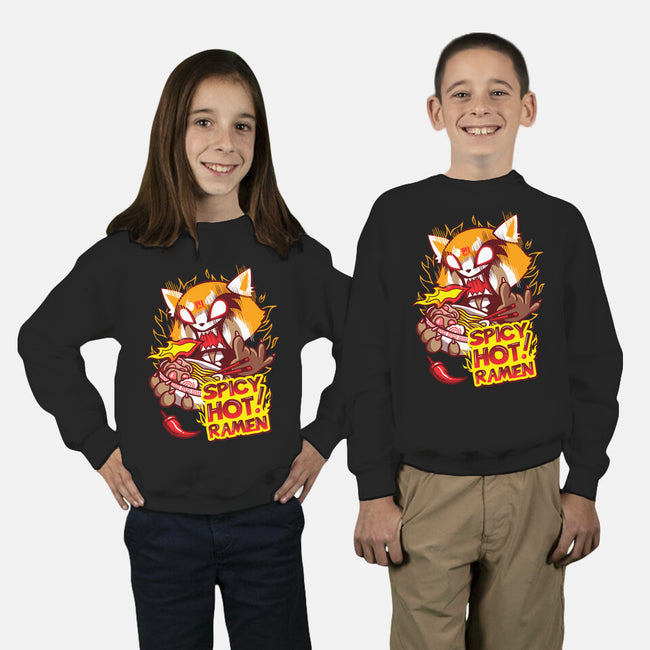 Spicy Comfort Food-youth crew neck sweatshirt-vp021