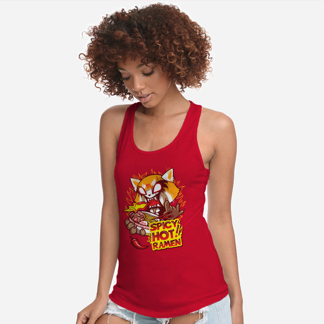Spicy Comfort Food-womens racerback tank-vp021
