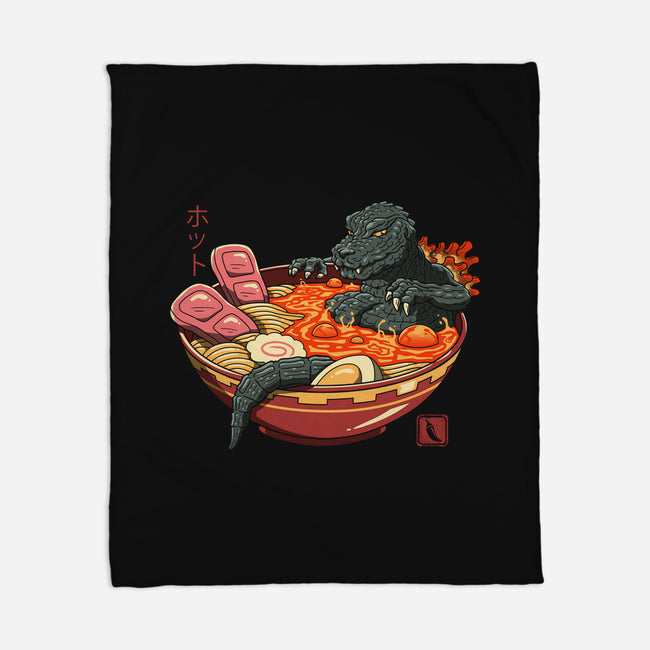 Spicy Lava Ramen King-none fleece blanket-vp021