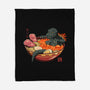 Spicy Lava Ramen King-none fleece blanket-vp021
