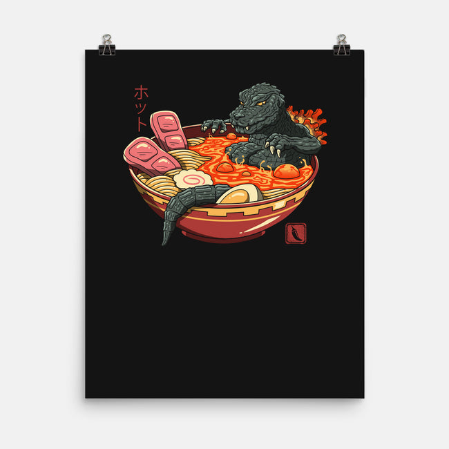 Spicy Lava Ramen King-none matte poster-vp021