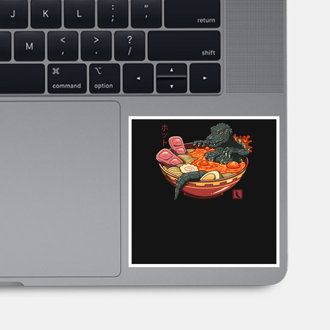 Spicy Lava Ramen King-none glossy sticker-vp021