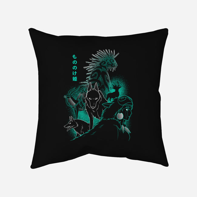 Spirit In The Night-none removable cover w insert throw pillow-jozvoz