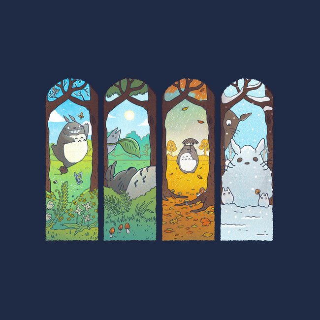 Spirit of the Seasons-none glossy sticker-queenmob
