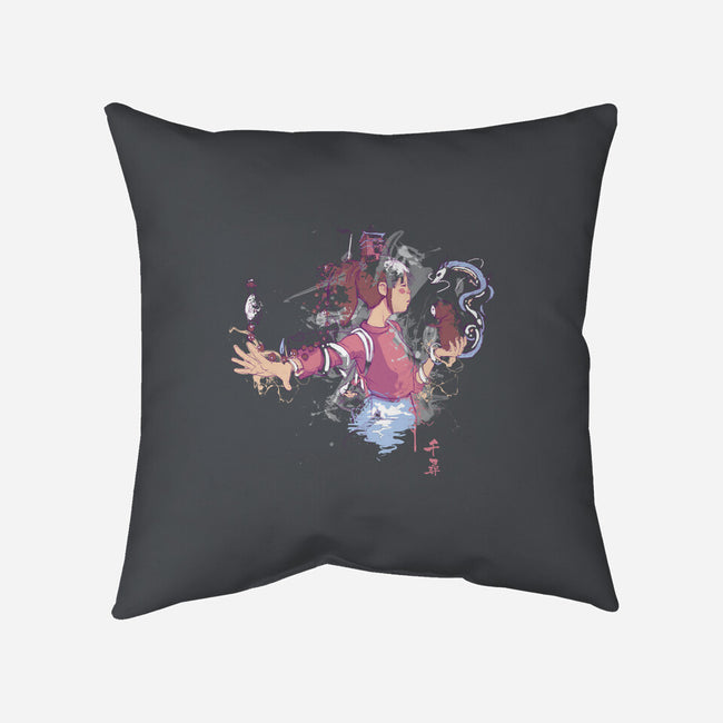 Spirit World-none removable cover w insert throw pillow-Harantula