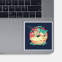 Spirited Race-none glossy sticker-El Black Bat