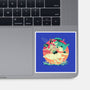 Spirited Race-none glossy sticker-El Black Bat