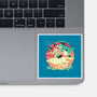 Spirited Race-none glossy sticker-El Black Bat