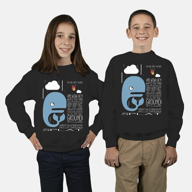 Splat!-youth crew neck sweatshirt-maped