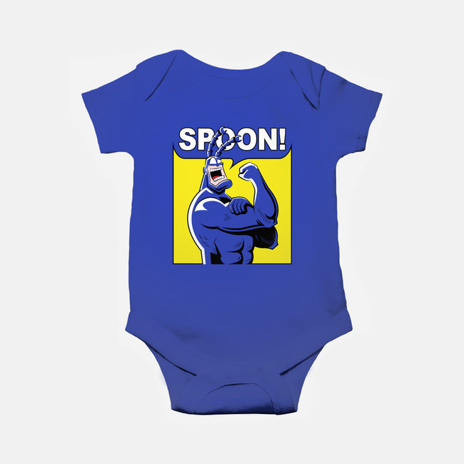 Spoon!-baby basic onesie-mattsinorart